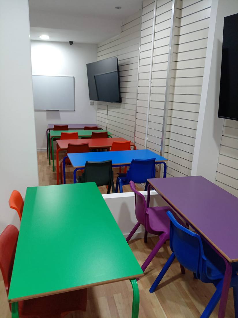 KS2 work space at Horizon Tuition Redbridge